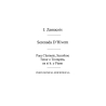 Zamacois/ Amaz:  Serenade Dhivern for Clarinet and Piano