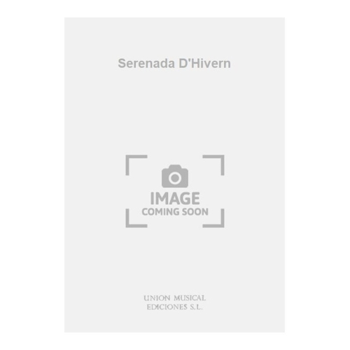 Zamacois/ Amaz: Serenada Dhivern for Alto Saxophone and Piano