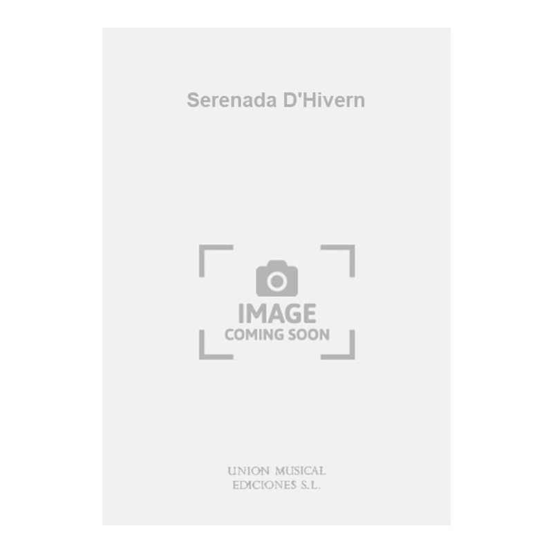 Zamacois/ Amaz: Serenada Dhivern for Alto Saxophone and Piano