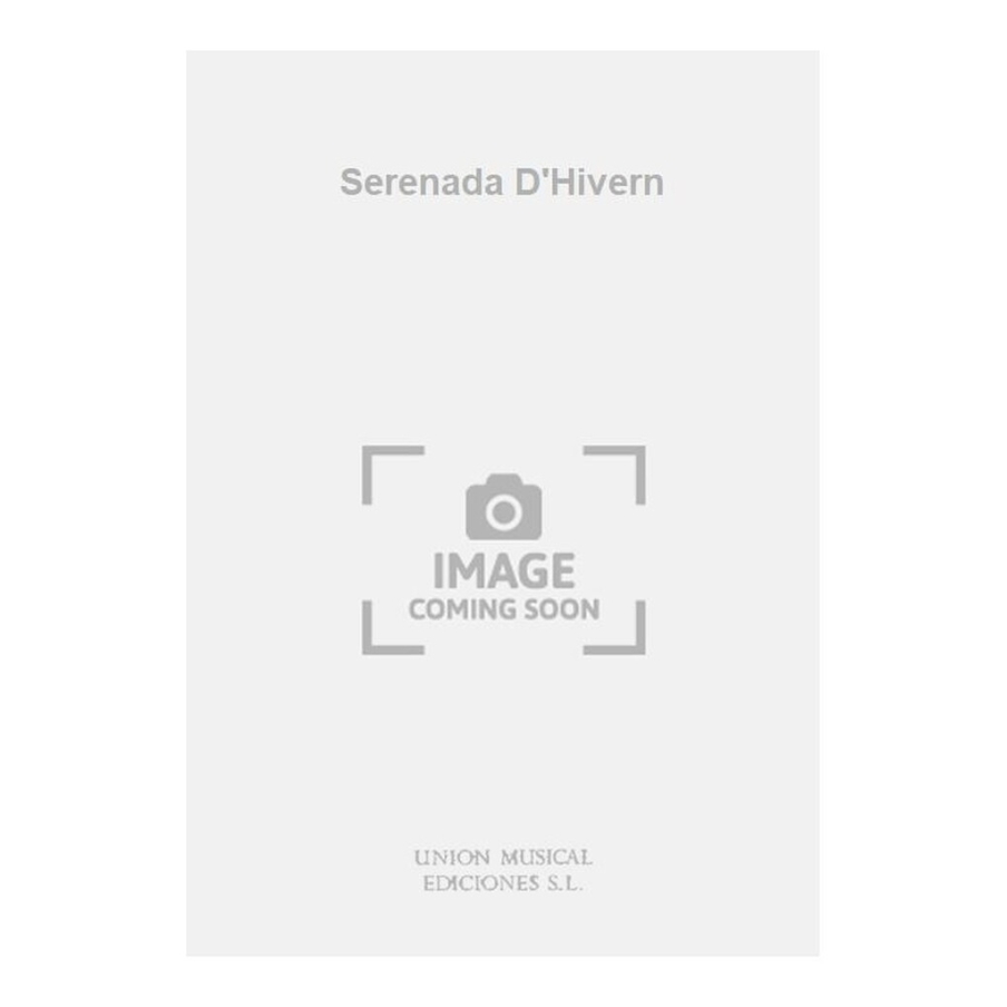 Zamacois/ Amaz: Serenada Dhivern for Alto Saxophone and Piano