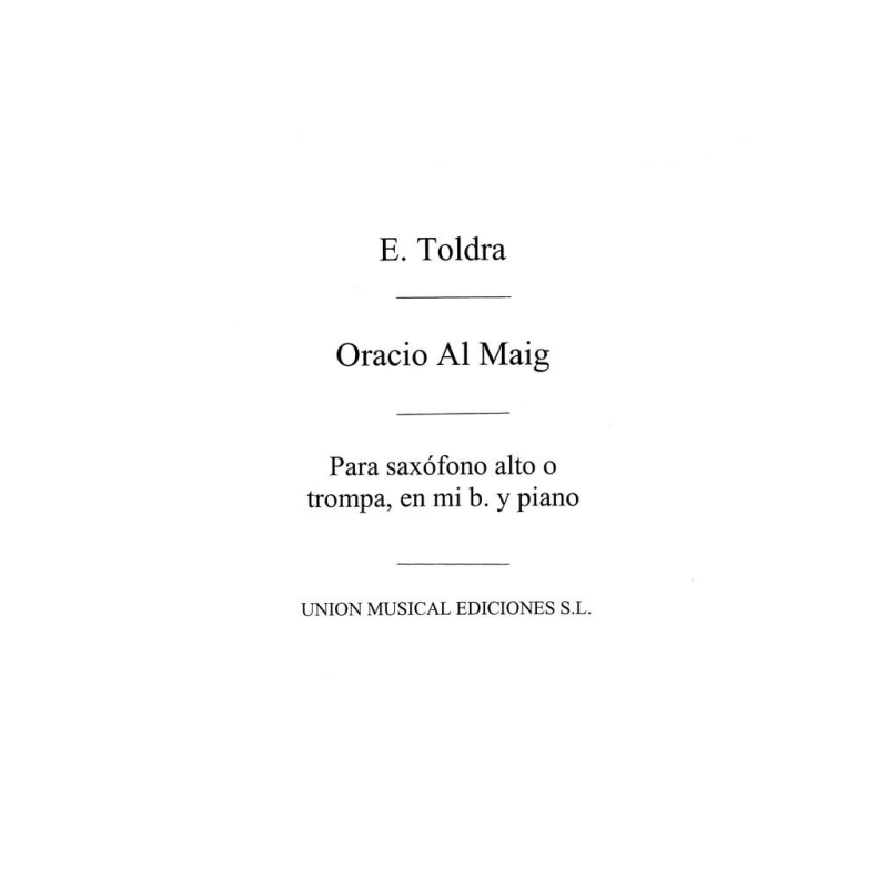 Oracio Al Maig
