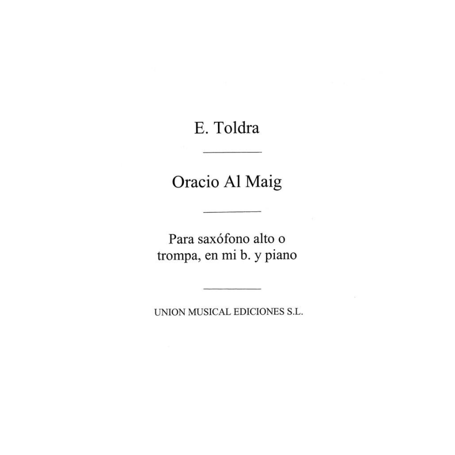 Oracio Al Maig