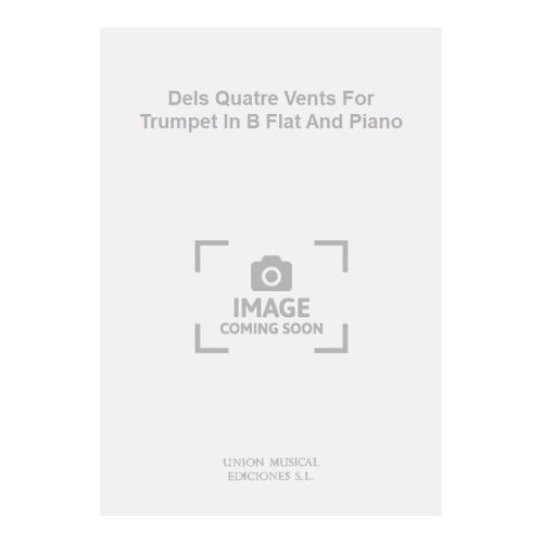 Toldra: Dels Quatre Vents (Amaz) for Trumpet In B Flat and Piano