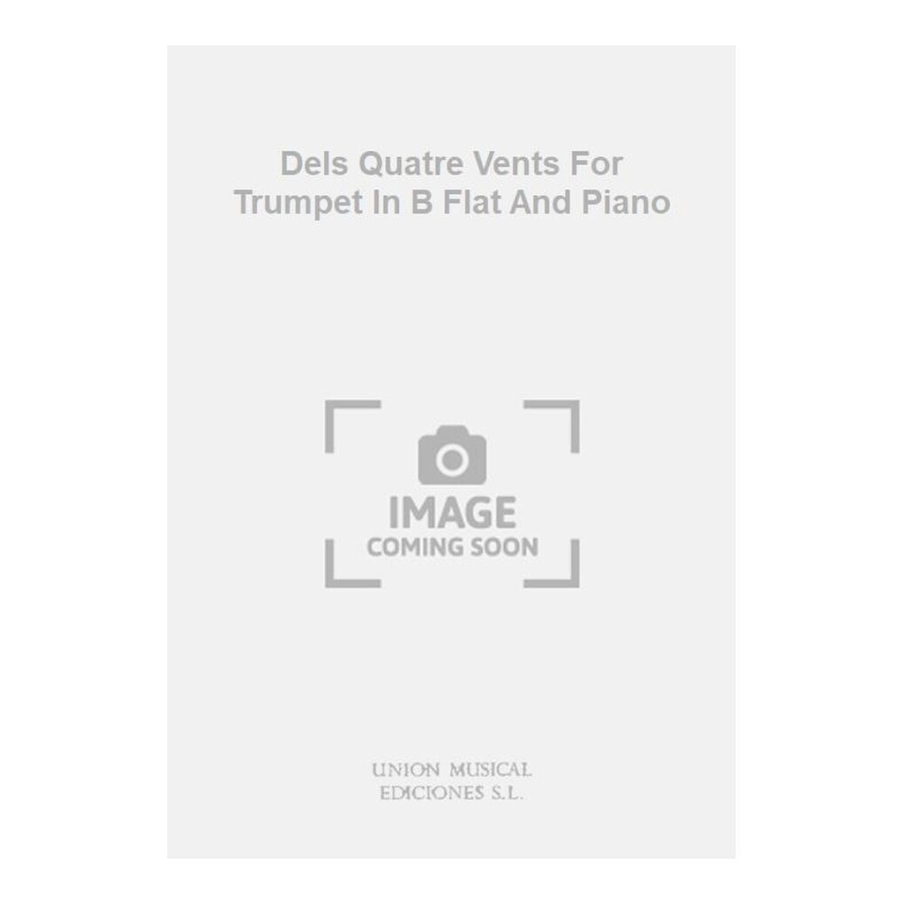 Toldra: Dels Quatre Vents (Amaz) for Trumpet In B Flat and Piano