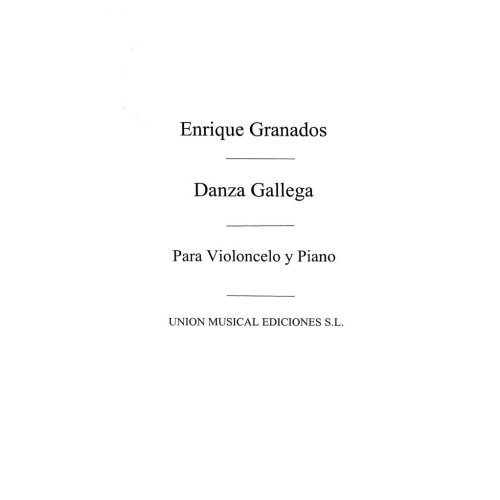 Granados: Gallega for Cello and Piano