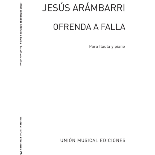 Arambarri, Jesus - Ofrenda...