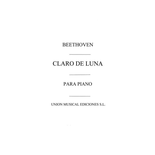 Beethoven: Adagio De La Sonata Claro De Luna