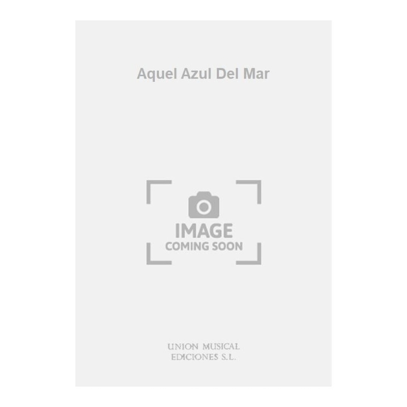 Aquel Azul Del Mar