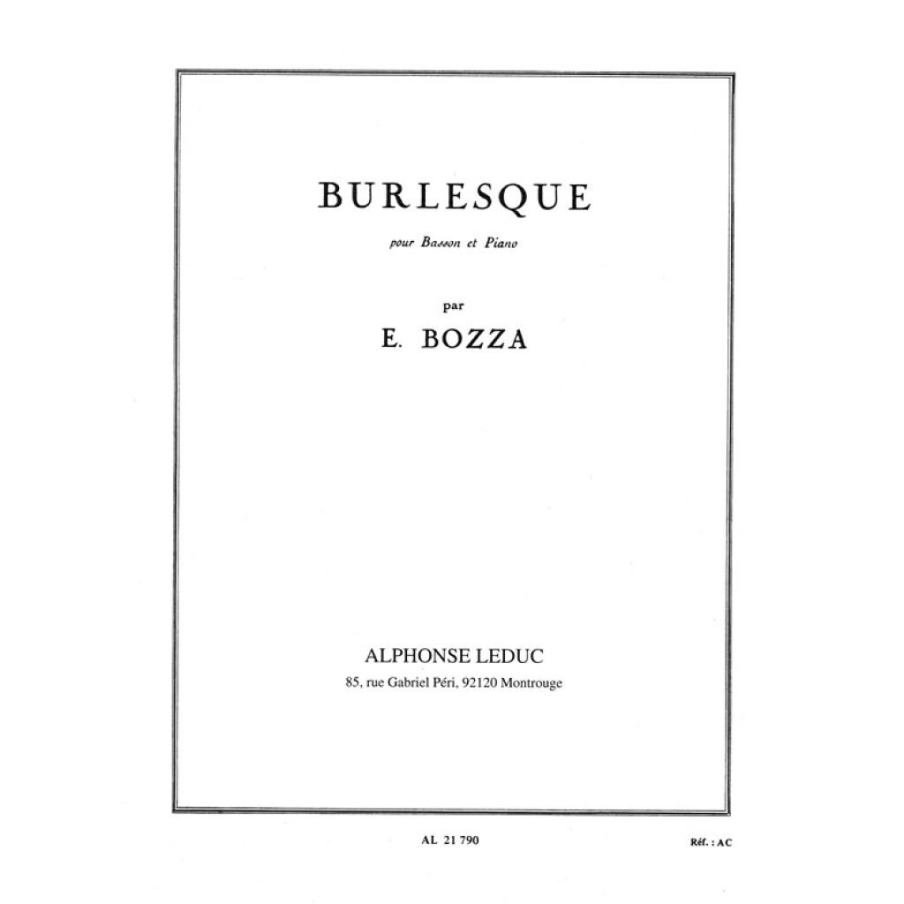 Bozza, Eugène - Burlesque