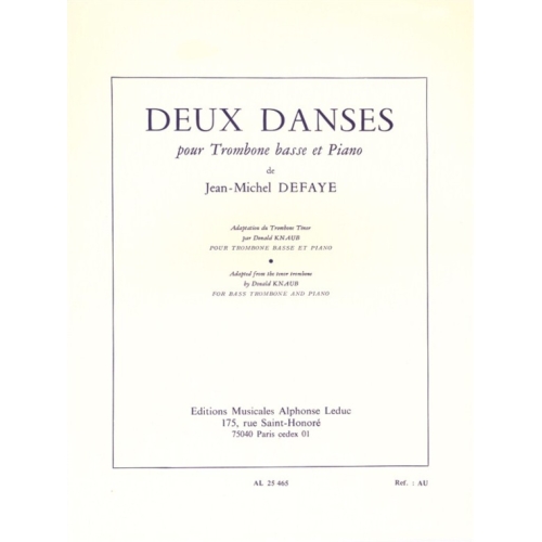 Defaye, Jean-Michel - Deux Dances (Two Dances)