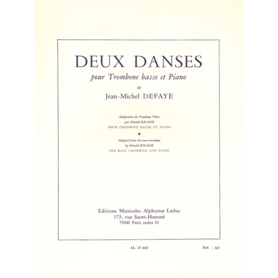 Defaye, Jean-Michel - Deux Dances (Two Dances)