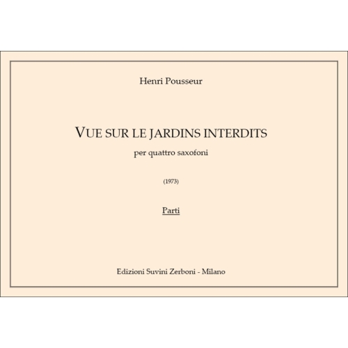 Pousseur, Henri - Vue Sur...