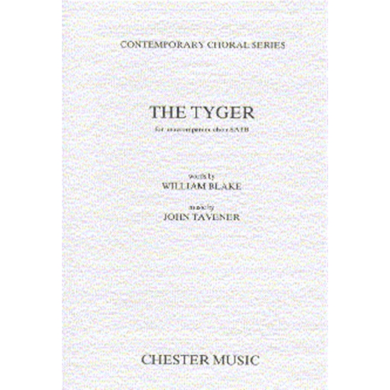 Tavener, John - The Tyger (13-Part Choir)
