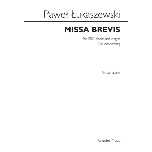 Łukaszewski, Paweł - Missa...