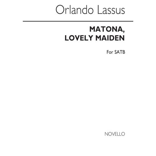Lasso, Orlando - Matona...