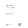 Gregson, Edward - In The Beginning