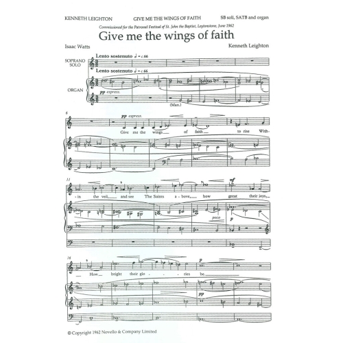 Leighton, Kenneth - Give Me...
