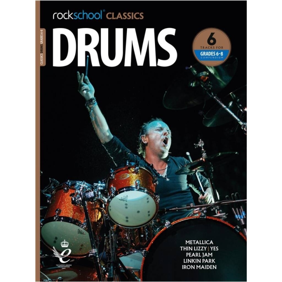 Rockschool Classics Drums Grades 6-8 Compendium