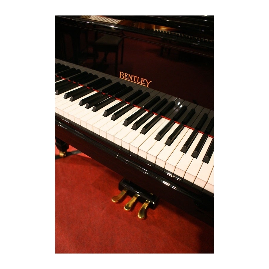 Pre-Owned Self-Playing Bentley 148 Grand Piano in Black Polyester