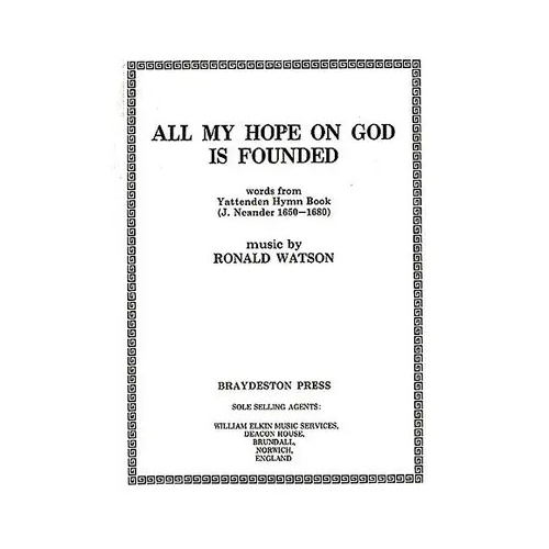 Watson, Ronald - All My Hope on God