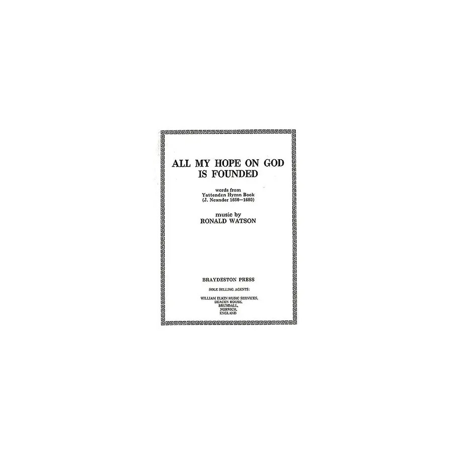 Watson, Ronald - All My Hope On God