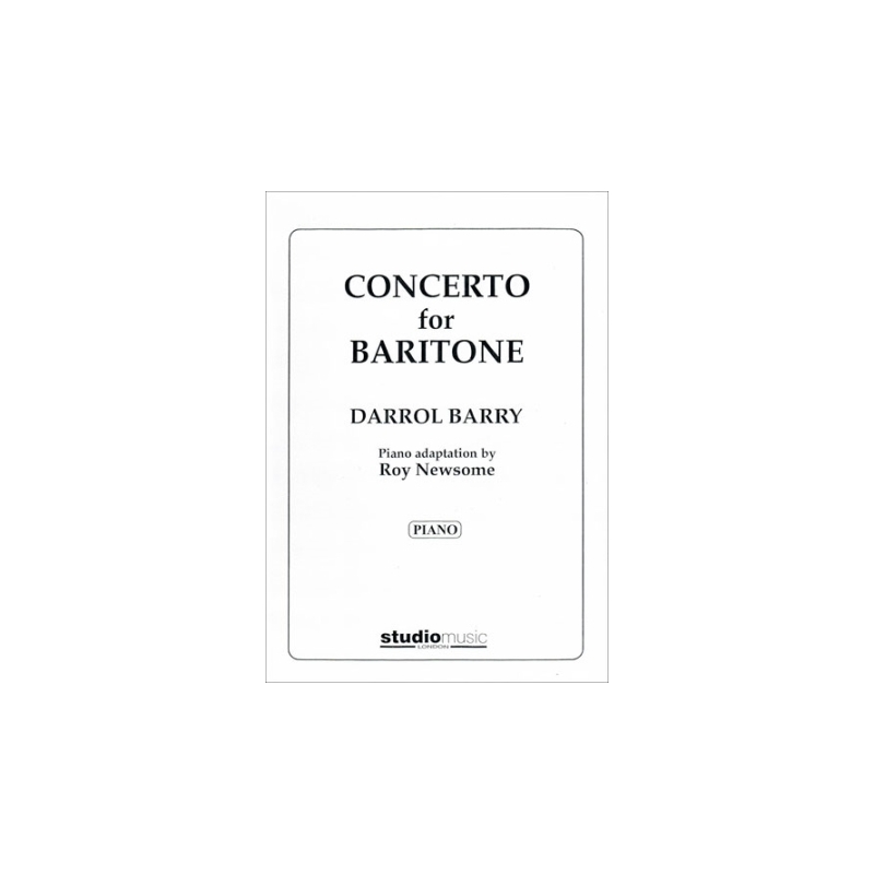 Barry, Darrol - Concerto for Baritone