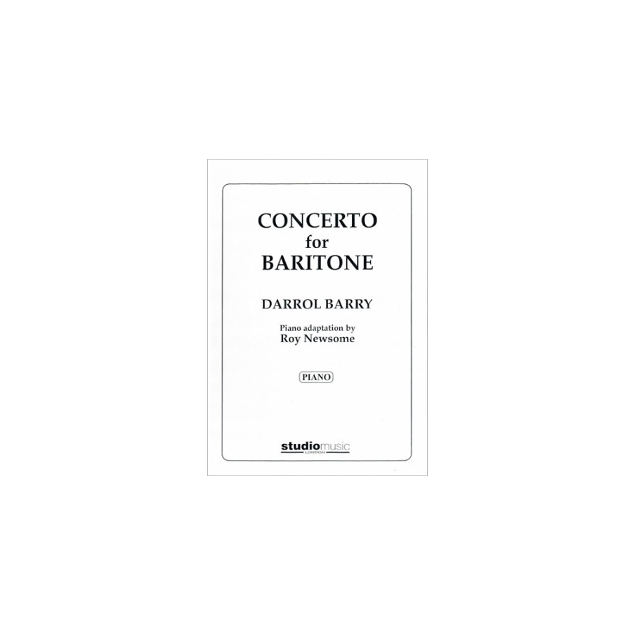 Barry, Darrol - Concerto for Baritone