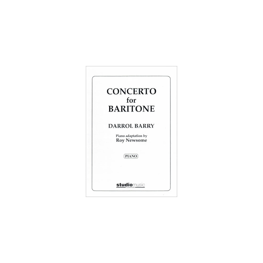 Barry, Darrol - Concerto for Baritone