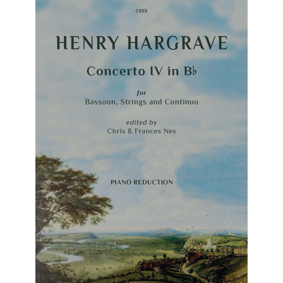 Hargrave - Concerto IV in B flat - Piano reduction and bassoon part