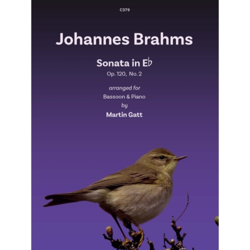 Brahms, Johannes - Sonata in E flat, Op. 120 No. 2 arr. for Bassoon & Piano by Martin Gatt