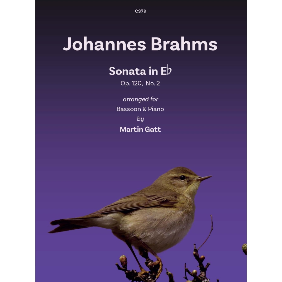 Brahms, Johannes - Sonata in E flat, Op. 120 No. 2 arr. for Bassoon & Piano by Martin Gatt
