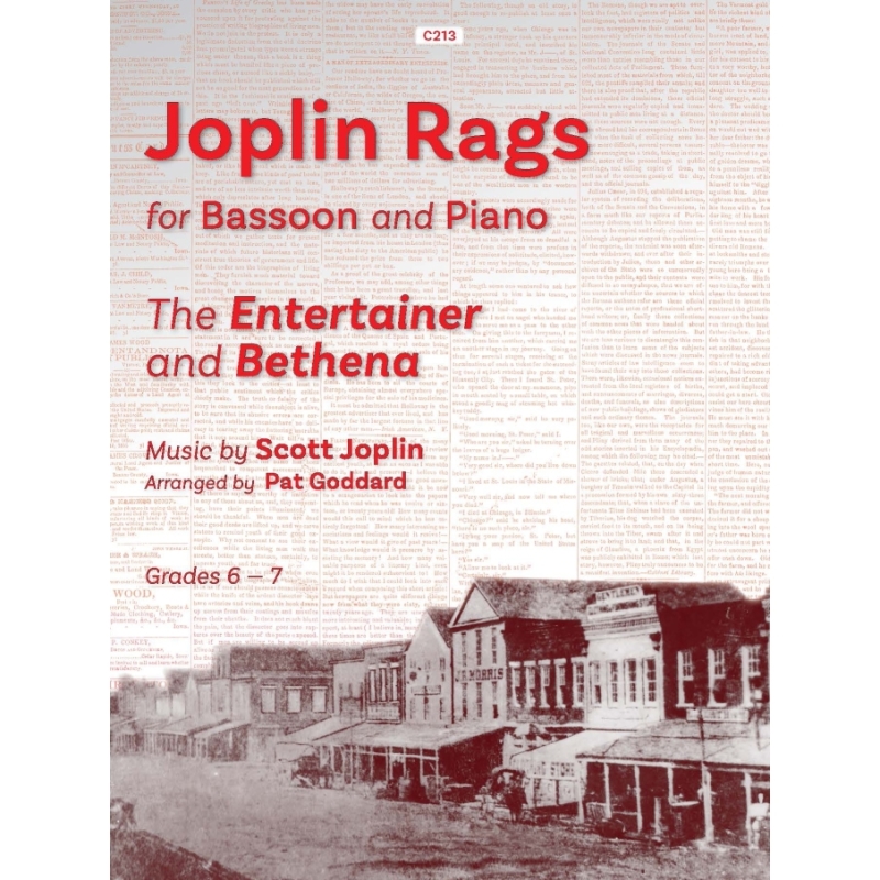 Joplin Rags, arr. Goddard. Bassoon & Piano