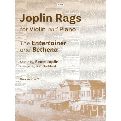 Joplin Rags, arr. Goddard....