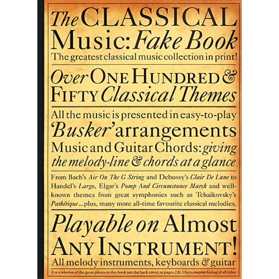 The Classical Music Fake Book