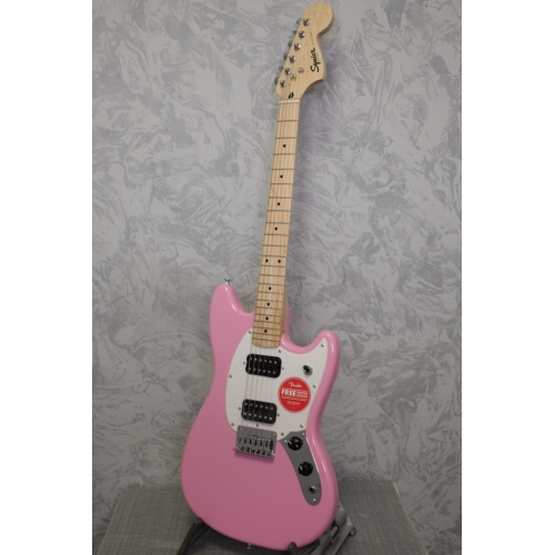 Squier Sonic Mustang HH MN Flash Pink