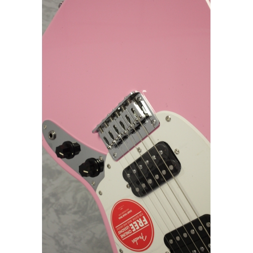 Squier Sonic Mustang HH MN Flash Pink