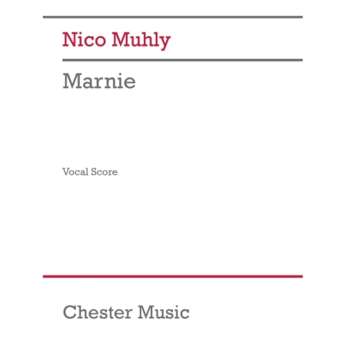 Muhly, Nico - Marnie (Vocal Score)