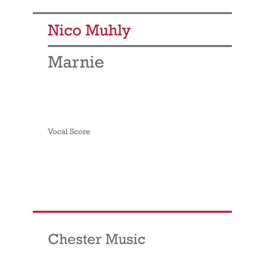 Muhly, Nico - Marnie (Vocal Score)