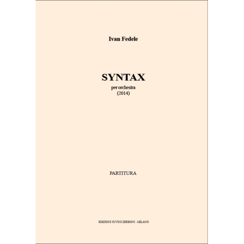 Fedele, Ivan - Syntax