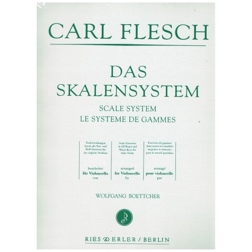 Flesch, Carl F. - Scale System for Cello