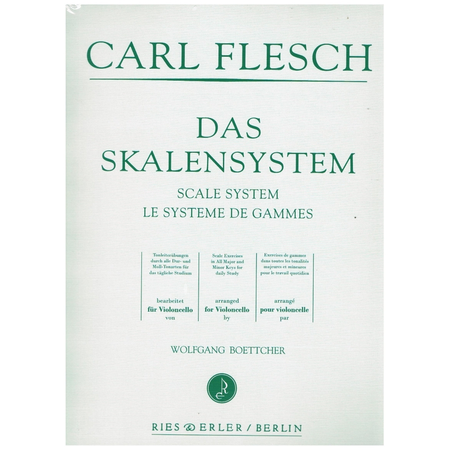 Flesch, Carl F. - Scale System for Cello 