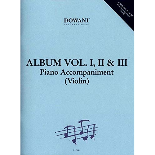 Album Vol. I, II & III Piano Accompaniment (Violin)