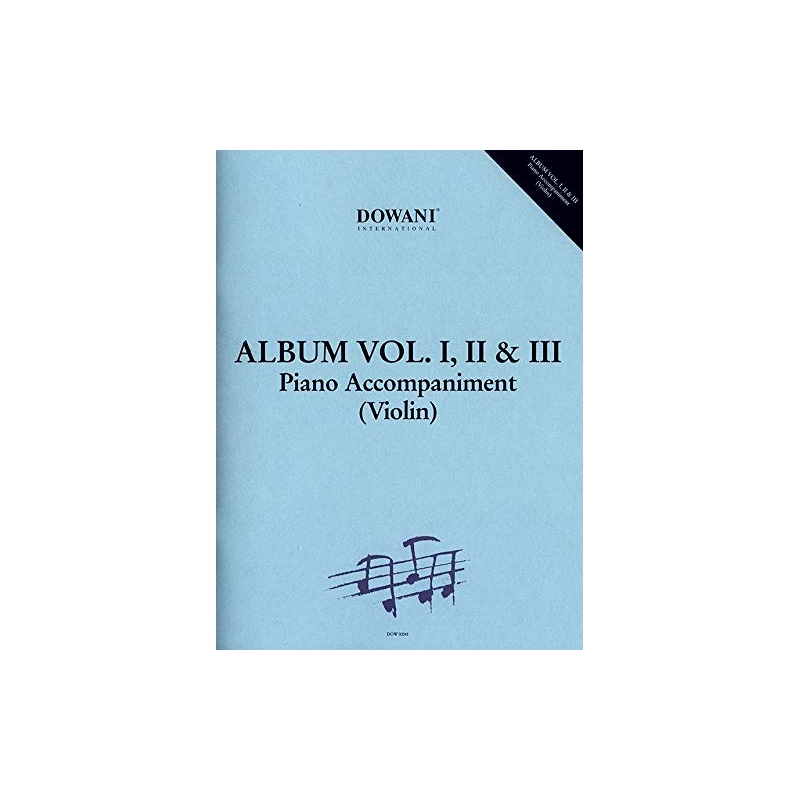 Album Vol. I, II & III Piano Accompaniment (Violin)