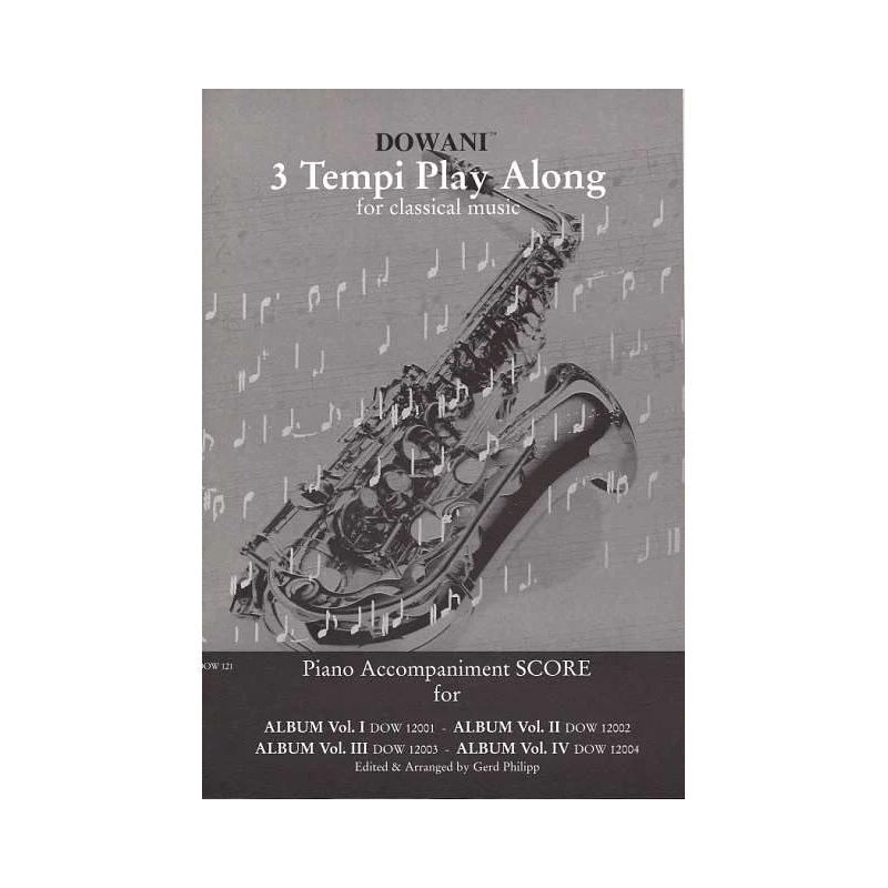 Album Vol. I, II, III & IV Piano Accompaniment (Alto Saxophone)