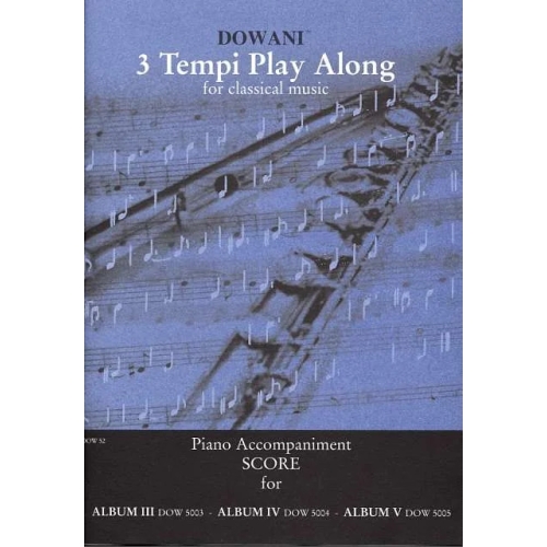 Album Vol. III,IV & V Piano Accompaniment (Flute)