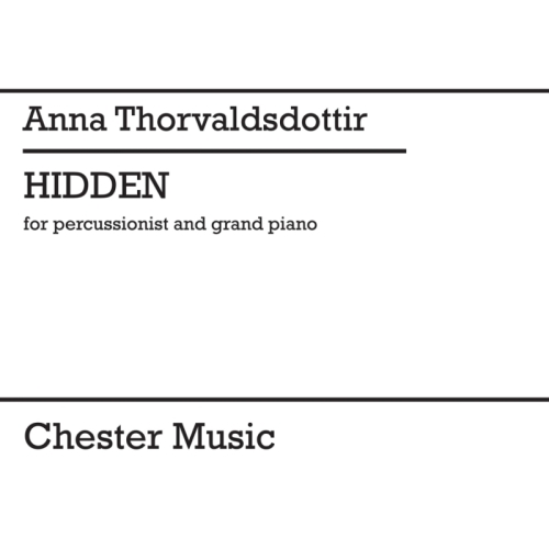 Thorvaldsdottir, Anna - Hidden