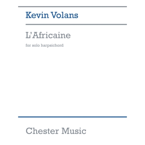 Volans, Kevin - L'Africaine