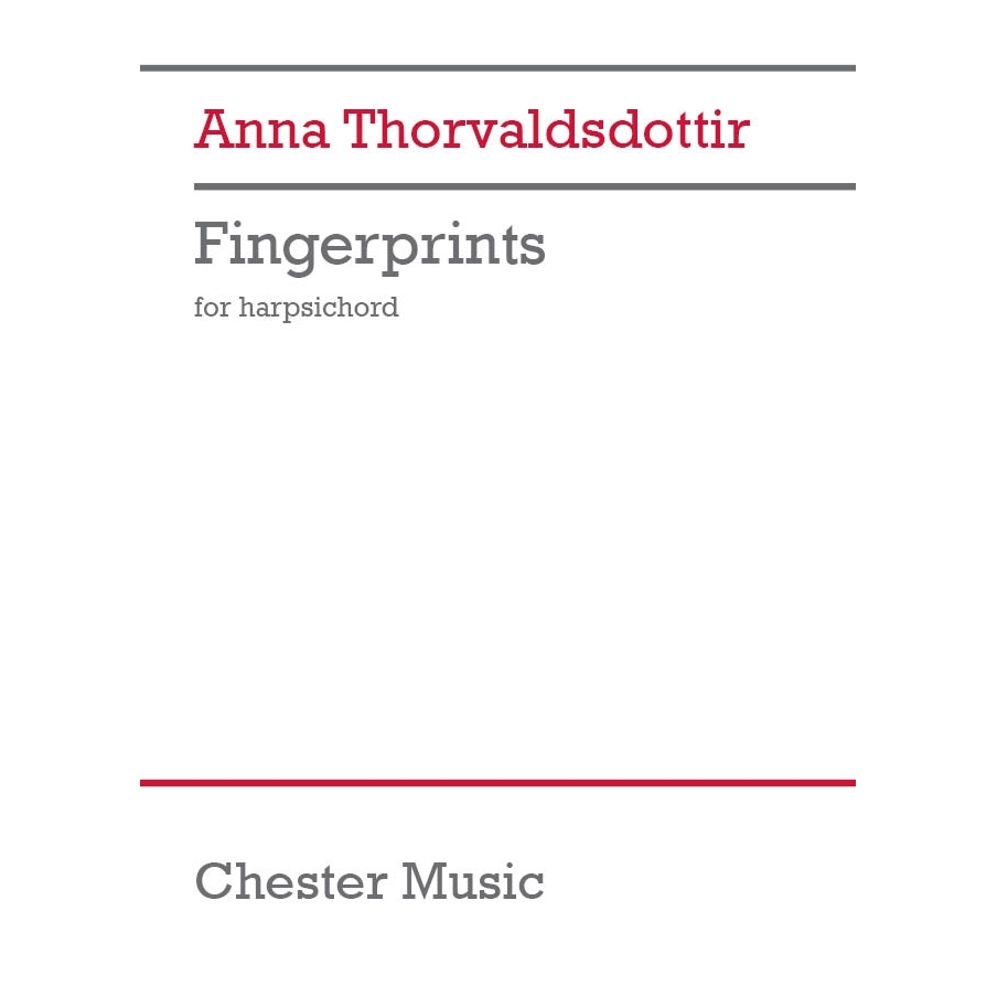 Thorvaldsdottir, Anna - Fingerprints