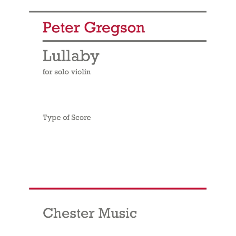 Gregson, Peter - Lullaby