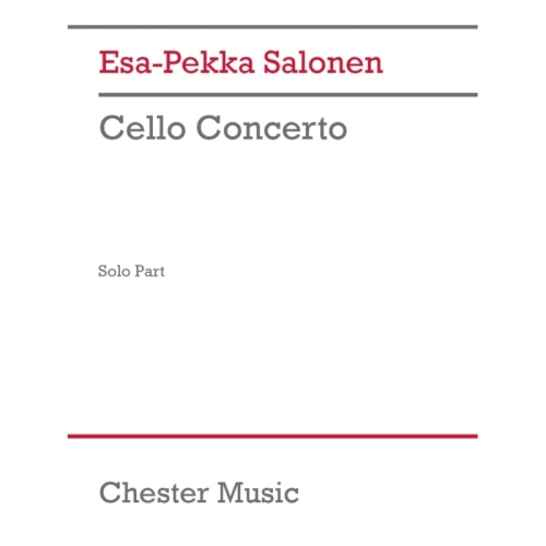 Salonen, Esa-Pekka - Cello...